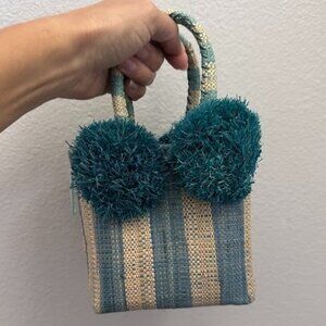 Handwoven Straw Mini bag